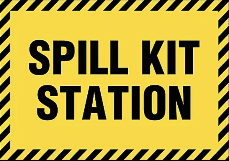SDS STATION – 8.5×11 Waterproof Decal - CGAP Industries