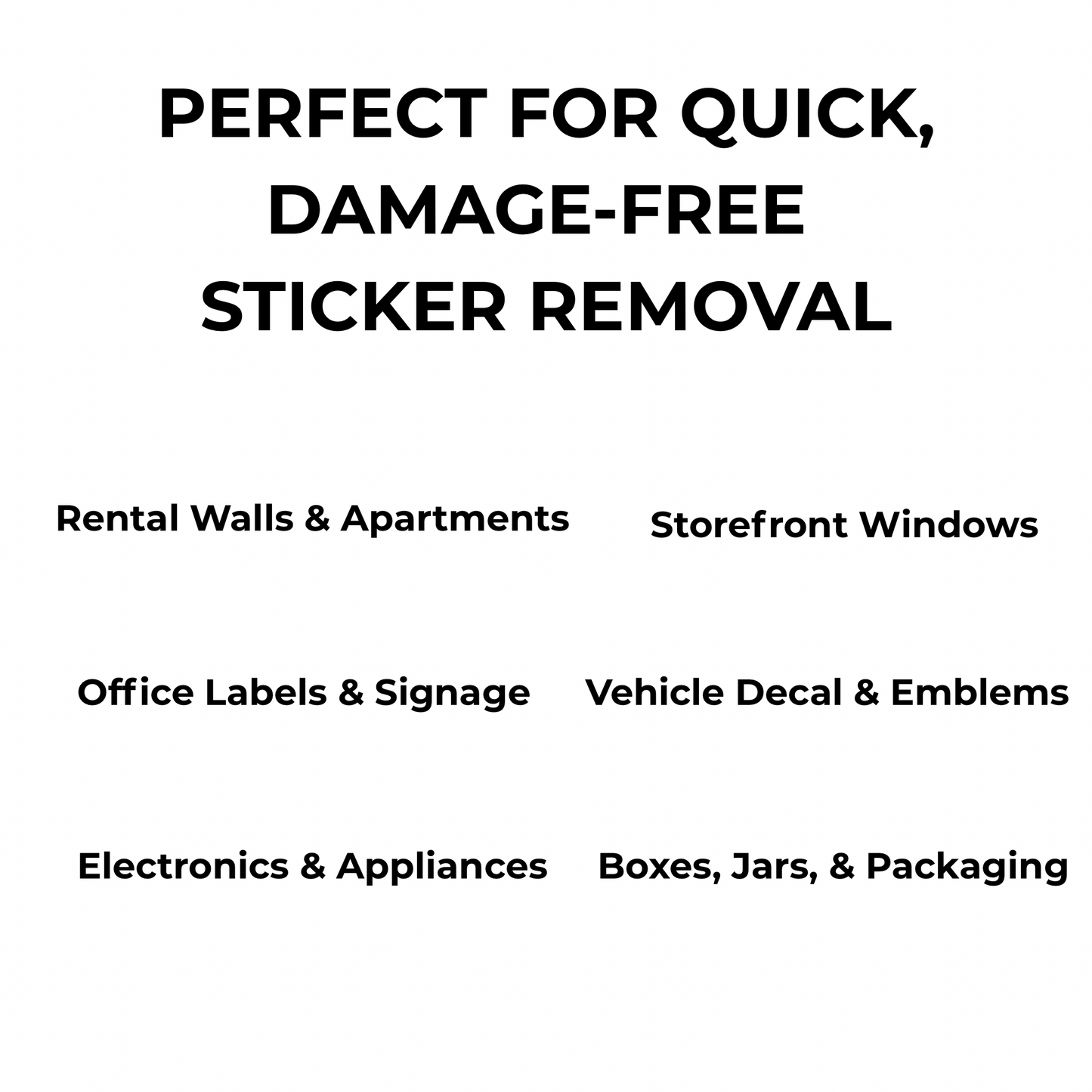 Pro Adhesive & Sticker Removal Kit (No-Scratch Surface Safe)