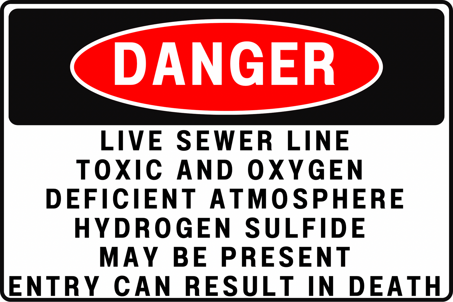 22 - Piece Wastewater Treatment Plant Safety Sign Bundle | 2026 OSHA Compliance Ready | 8" x 12" Rust - Resistant Aluminum | Danger Sewer Line, H2S, Confined Space & Chemical Signs - CGAP Industries