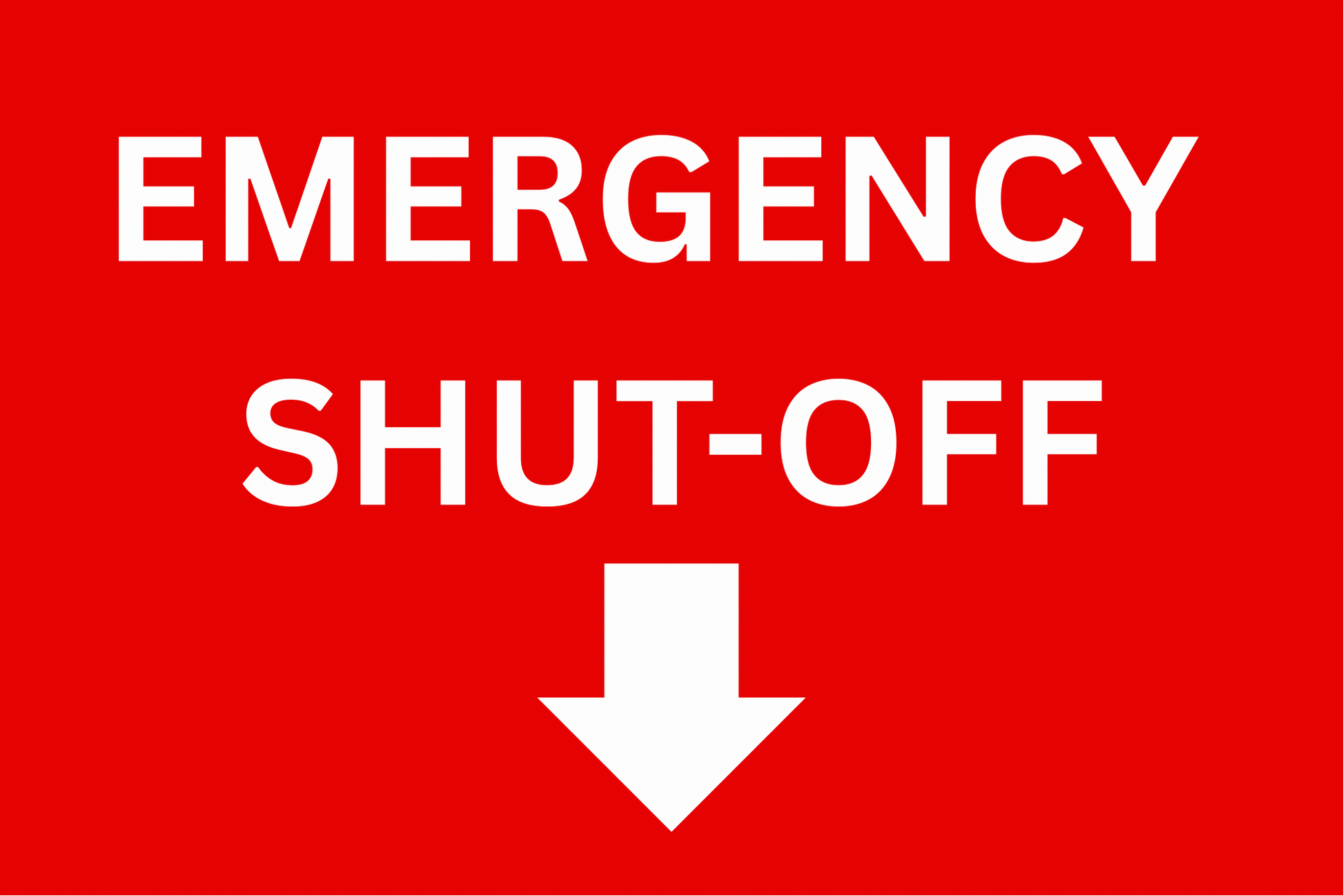 CGAP SAFETY 6 - Pack Industrial OSHA LOTO Kit | Aluminum Lockout/Tagout, Machine Guarding, Emergency Shut - Off, Eyewash & PPE Required Signs | ANSI Compliant - CGAP Industries