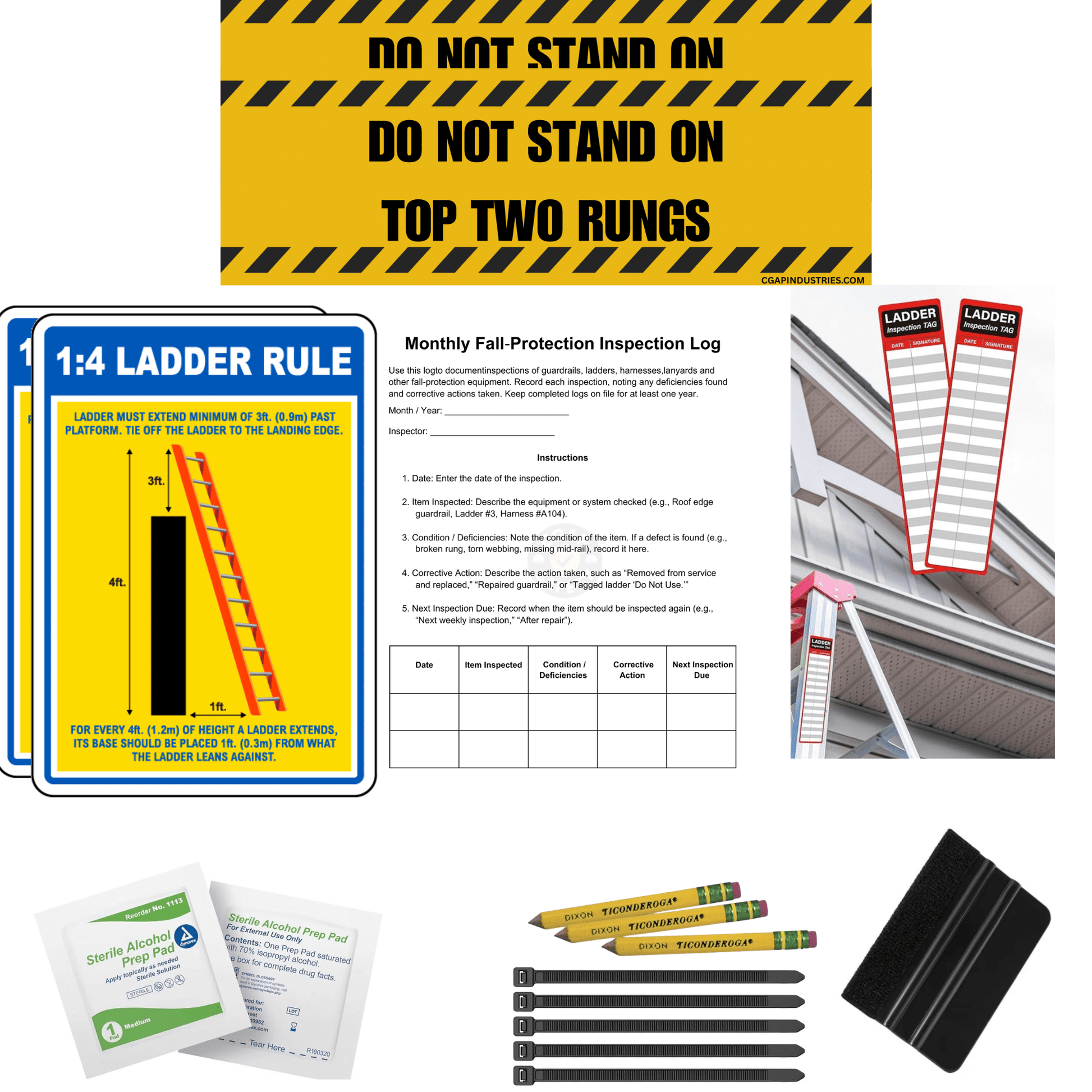 Ladder Safety Compliance Kit - CGAP Industries