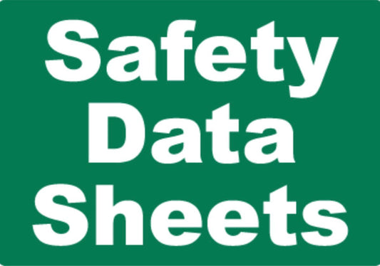 SDS STATION Sign 8.5x11 Waterproof Decal - CGAP Industries